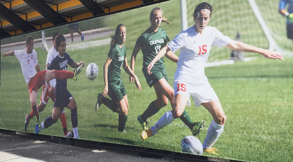 Recent Bleacher Screen Project