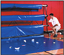 Gym Floor Cover Racks - Image 4