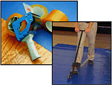 Gym Floor Cover Racks - Image 3