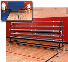 Gym Floor Cover Racks