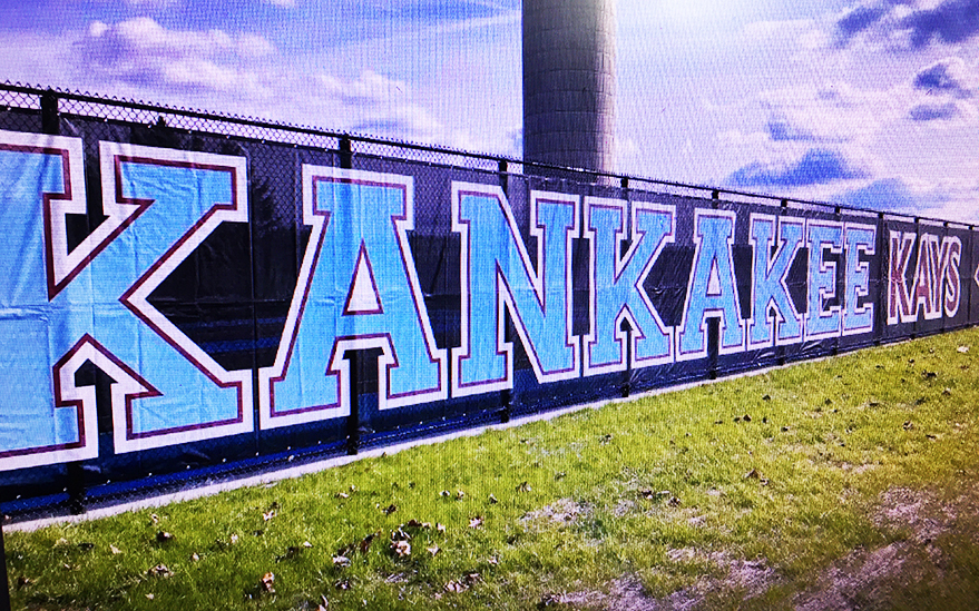 New Project: Direct Print High School Baseball Windscreen