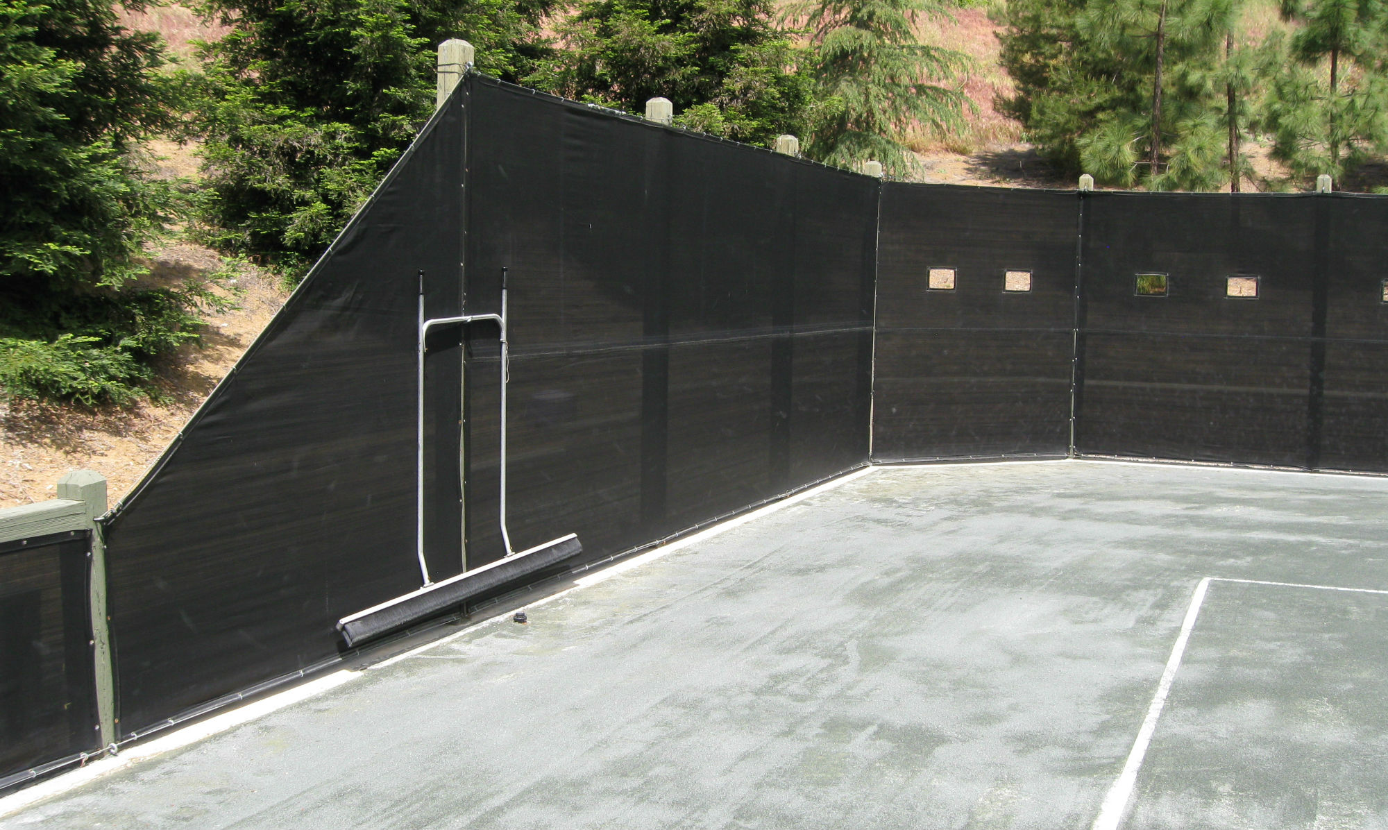 Custom Tennis Windscreens