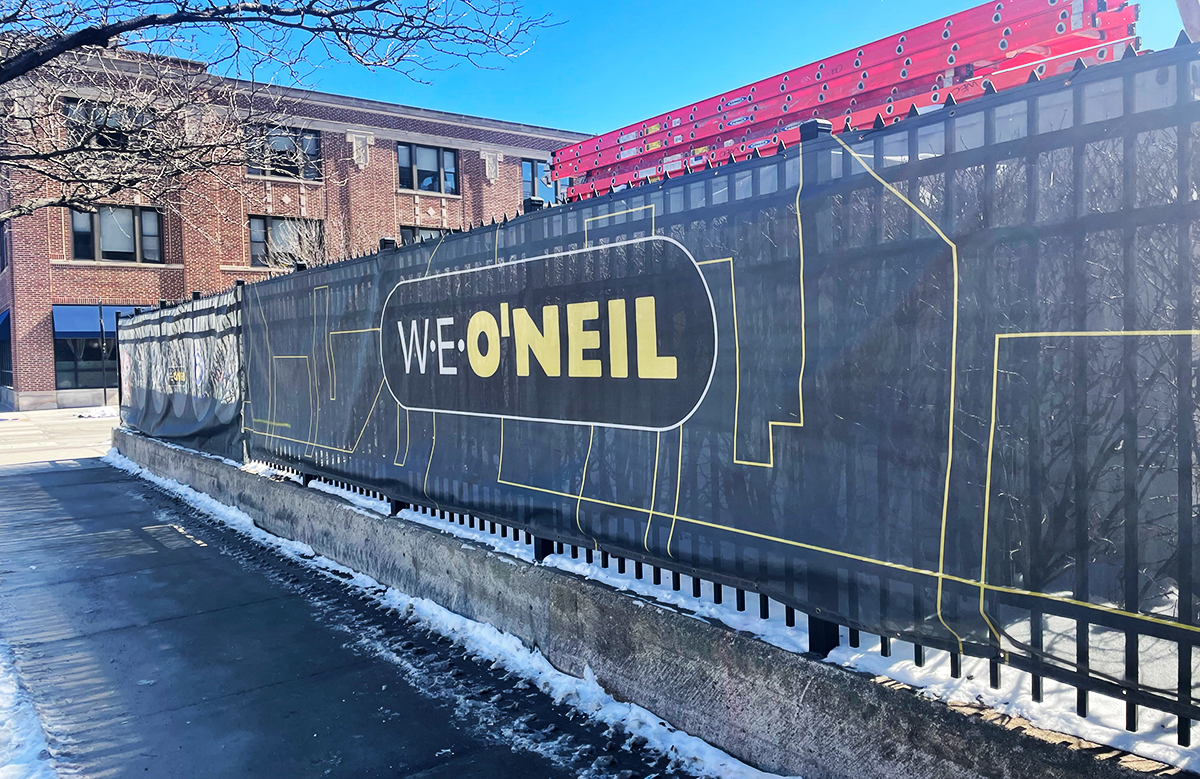 New Project: Digital Print Construction Fence Screen