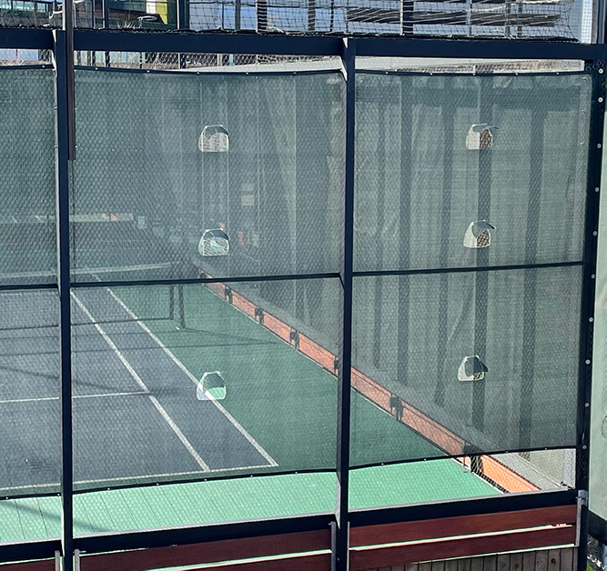 See New Paddle Tennis Windscreen Pics