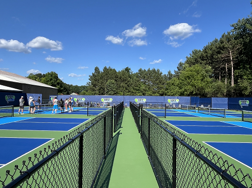 Custom Fabricated Pickleball Windscreens